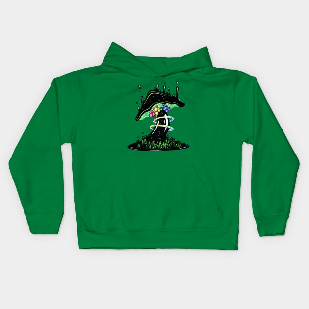 Poisonous Mushroom Kids Hoodie by Bethaliceart